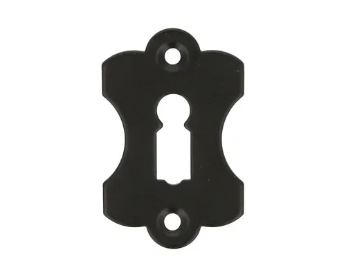 Ms Beschläge - Schlossrosetten Möbelschloss-rosette Türrosette Bb Pz Rosette Schwarz Buntbart
