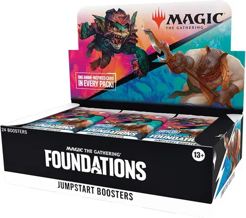 Magic: The Gathering Foundations Jumpstart Booster Display - Sammelkarten für ab 6 Jahren, mehrfarbiges Booster-Display für spannende Spielerlebnisse und strategische Vielfalt.