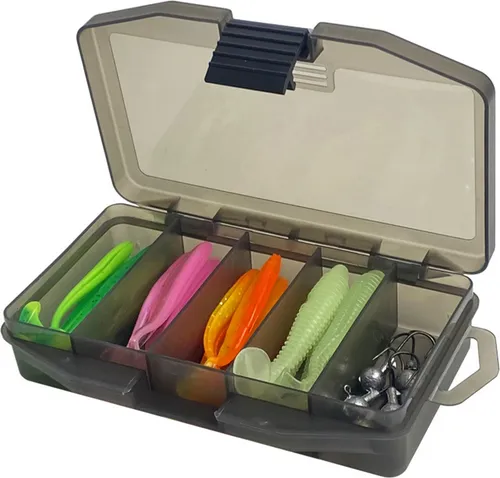 Teile/satz Angeln Weicher Köder Jigkopf Haken Kit Süßwasser Meerwasser Universal Künstliche Bunte Pailletten T-förmige Paddel Schwanz Weicher Köder Angelzubehör 33