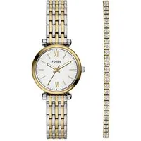 Fossil Uhren-Set Holiday 2025 ES5450SET 89222187 - Elegantes Fossil Uhren-Set Holiday 2025 in bicolor. Hergestellt aus hochwertigem Edelstahl, ideal für stilbewusste Träger. Perfekt für jeden Anlass.