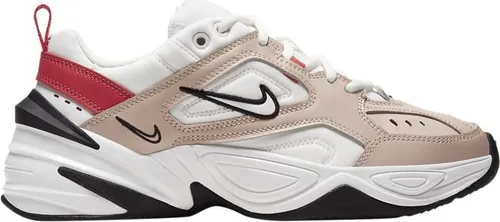 Nike W M2K Tekno Damen Sneaker - Beige/Schwarz - 39 - Stylische Damen-Sneaker im trendigen „Daddy Shoes“-Design. Robustes Obermaterial und weiche Phylon-Schaumsohle bieten hohen Tragekomfort. Perfekt für lässige Streetwear-Outfits.