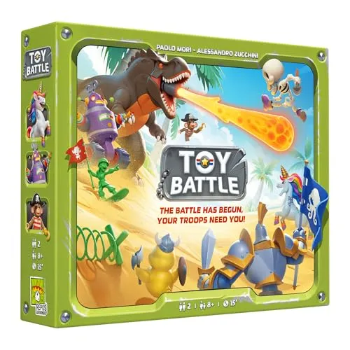 Toy Battle   Board Game   Ages 8+   2 Players   30+ Minutes Playing Time