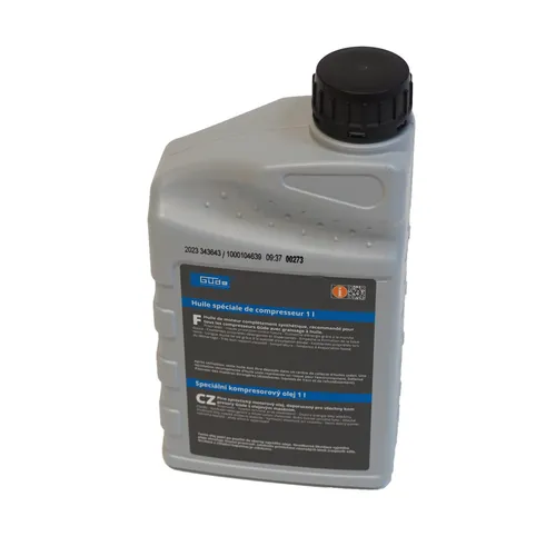 Güde Kompressorenöl 5W40 Vollsynthetic 1 L - Hochwertiges Motorenöl für Güde-Kompressoren, sorgt für optimale Schmiereigenschaften und verlängert die Lebensdauer durch geringen Verschleiß. Wintertauglich und energieeffizient.