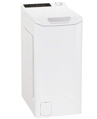 Candy Waschmaschine Toplader TCA474TM5-S, 7 kg, Wi-Fi & Bluetooth - Toplader Waschmaschine mit 17 Programmen, smarte Steuerung per App und Express-Optionen für schnelle Wäsche. Energieeffizienzklasse A.