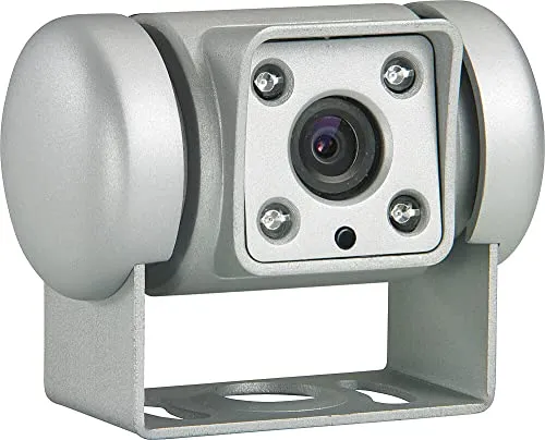 Dometic PerfectView CAM 45 Rückfahrkamera, silber - Kamera zur erhöhten Sicherheit im Straßenverkehr, einfach zu montieren und ideal für Wohnmobile oder Anhänger.