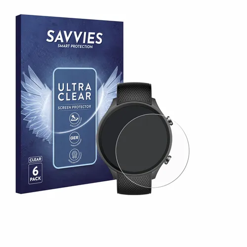 6x Folie für OnePlus watch 2R Schutzfolie Displayschutz Display Schutz Klar