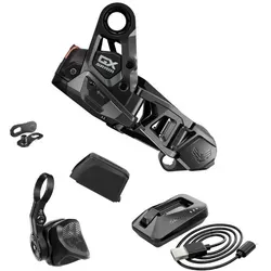 SRAM Upgrade Kit GX AXS Eagle T-Type - Präzise Schalttechnik für dein Bike - Fahrrad-Antriebsstränge, bietet kabellose Schaltung für maximale Effizienz und Leistung auf jedem Trail.