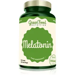 GreenFood Nutrition Melatonin Kapseln zur Förderung von Schlaf und Regeneration 118 g