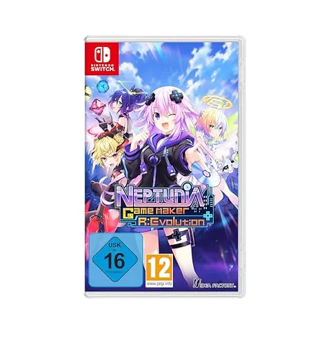 Neptunia Game Maker R:Evolution - Day One Edition (Nintendo Switch) - Spiele für Nintendo Switch - Werde zum Gaming-Studio-Chef und entwickle erfolgreiche Spiele, während du Dungeons erkundest und dein Team strategisch leitest!