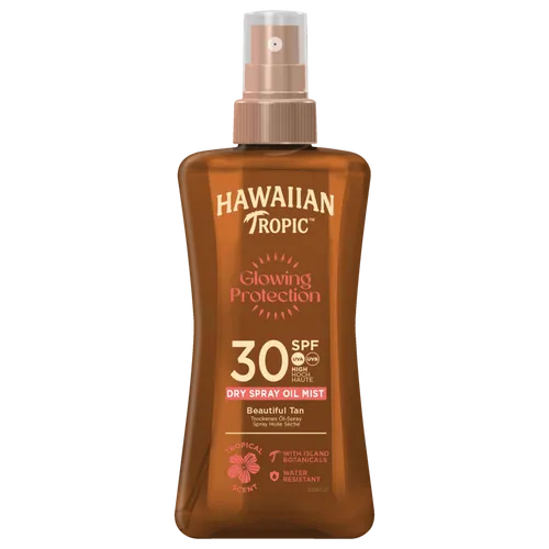Hawaiian Tropic Coconut Argan Sonnenöl SPF 30 - 200 ml - Sonnenschutz Creme mit feuchtigkeitsspendendem Arganöl für einen bronzefarbenen Teint und ideal für den Sommer.