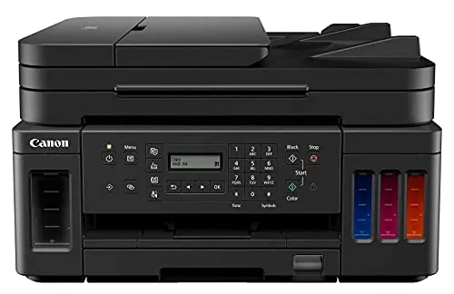 Canon PIXMA G7050 - Multifunktionsdrucker - Drucker mit nachfüllbaren Tintenbehältern, ideal für hohe Druckvolumina und kosteneffizientes Drucken in Farbe. Unterstützt USB, LAN und Wi-Fi für flexible Nutzung.