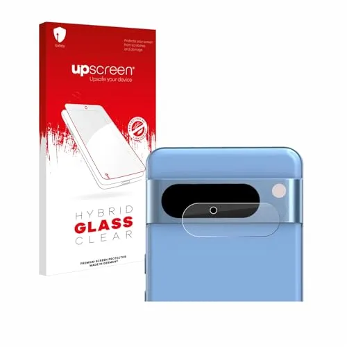 upscreen Schutzglas für Google Pixel 8 Pro (NUR Kameraschutz) Schutzfolie Panzer Folie Glas [Extrem Kratzfest, Anti-Fingerprint, Ultra-Transparent]