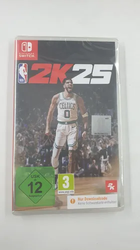NBA 2K25 CiaB für Switch - Konsolen-Spiel: Erlebe die Basketball-Sensation mit NBA 2K25 für Switch. Spiele offline oder online, passe deine Karriere an und kämpfe um Legendenstatus!
