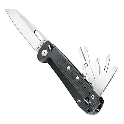LEATHERMAN Free K4 Schwarz - Multifunktionswerkzeug, robust und langlebig für vielseitige Anwendungen