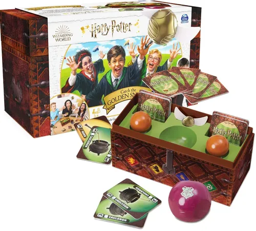 Harry Potter Familien-Herausforderungskartenspiel Catch the Golden Torch
