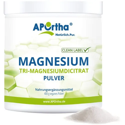 MAGNESIUM TRI-MAGNESIUMDICITRAT Pulver 400 g - Hochwertiges Magnesiumpulver für eine optimale Versorgung, ideal zur Unterstützung des täglichen Wohlbefindens. Jetzt günstig bei Fliegende-Pillen.de entdecken!