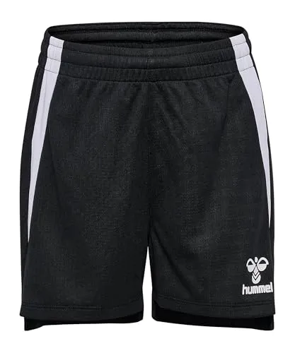 hummel Short Kids Weiß schwarz, 12 (152) Kinder