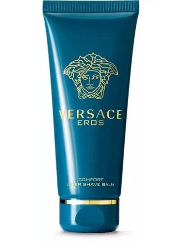 Versace Eros Aftershave Balm 100 ml - Luxuriöse Herrenpflege - Herrenpflege mit 100 ml Aftershave Balm, spendet Feuchtigkeit und beruhigt die Haut nach der Rasur, ideal für einen frisch duftenden Start in den Tag.