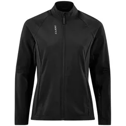 Cube Damen ATX WS Softshell Jacke - schwarz - 40 - Fahrradbekleidung, winddicht und wasserabweisend, ideal für Herbst- und Winterausflüge mit reflektierenden Details für bessere Sichtbarkeit.