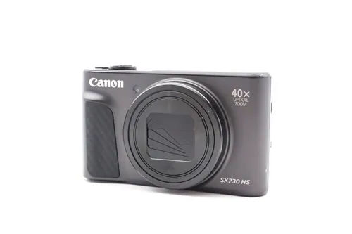 Canon PowerShot SX730 HS schwarz - Kompaktkamera mit 40x optischem Zoom und 21,1 MP Auflösung, ideal für detailreiche Aufnahmen und unvergessliche Momente.