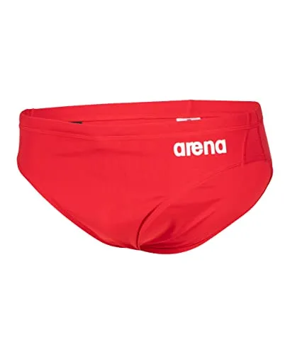 Arena Solid Team Junior Kinder-Badehose, Schnelltrocknende Kurze Badehose aus MaxLife Eco Gewebe mit Maximaler Chlorbeständigkeit und UV 50+ Schutz