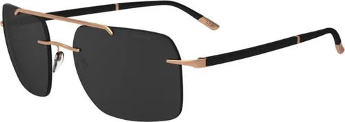 Silhouette SUN C-2 8708 BRONZE/GREY einzigeGröße Uni Sonnenbrillen