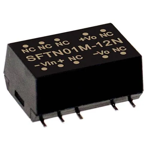 MEAN WELL MW SFTN01M-09N DC/DC-Wandler, SMD 111mA 1W Anzahl Ausgänge: 1 x Inhalt 1St.