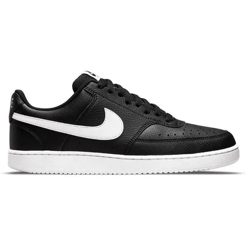 Nike Herren Court Vision Lo Nn Gymnastikschuh - Retro Basketball Style - Herren-Sneaker im Retro-Basketball-Stil, gefertigt aus hochwertigem Leder und Kunstleder für verbesserte Haltbarkeit und Traktion.