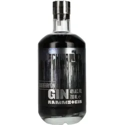 Rammstein Gin Blueberry 40% Vol. 0,7l - Rammstein Gin Blueberry bietet fruchtige Aromen von Heidelbeeren und Himbeeren, perfekt für Cocktails oder pur. Ein intensives Geschmackserlebnis, das die Kreativität der Band einfangen lässt.