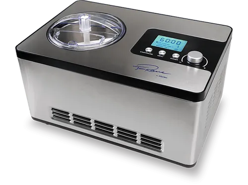 KOENIC KIM-TR 2025 M Speiseeismaschine - Eismaschine mit Kompressor, 180 Watt Leistung für cremiges Eis in nur 60 Minuten, ideal für Eisliebhaber.