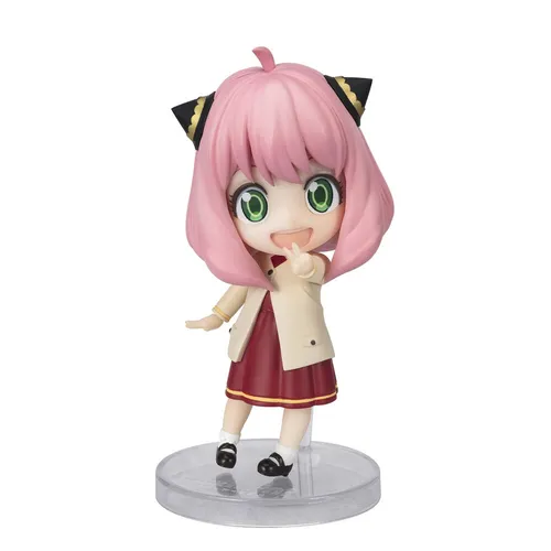 BANDAI Spy x Family Figuarts Mini Anya Forger - 8 cm Figur im Odekeke Outfit, detailreiche Sammlerfigur von Bandai Tamashii Nations