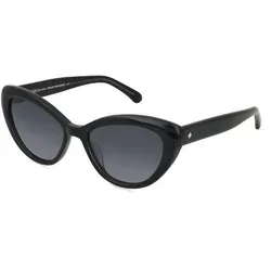 Kate Spade MARLAH/S Damen-Sonnenbrille Vollrand Cateye Acetat-Gestell, schwarz