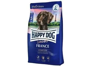 Happy Dog Supreme Sensible France - Getreidefreies Trockenfutter mit Ente, 11 kg - Hundefutter für sensible Hunde, getreide- und glutenfrei, mit hochwertiger Entenfleisch als Hauptzutat für optimale Verträglichkeit.