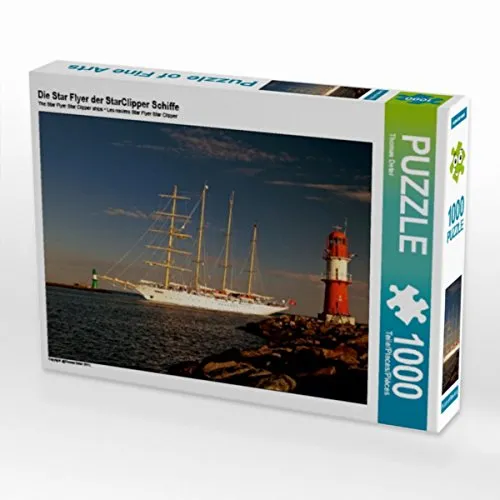 CALVENDO Puzzle Die Star Flyer der StarClipper Schiffe 1000 Teile Lege-Größe 64 x 48 cm Foto-Puzzle Bild von FotoDeHRO