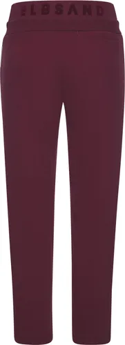 Elbsand Sweathose Brinja – Bequeme Jogginghose mit Taschen, weinrot, Größe S (36) - Lässige Sweat-Hose mit praktischen Eingrifftaschen, aus hochwertiger Baumwoll-Elasthan-Mischung für optimalen Tragekomfort. Ideal für entspannte Tage oder sportliche Aktivitäten.