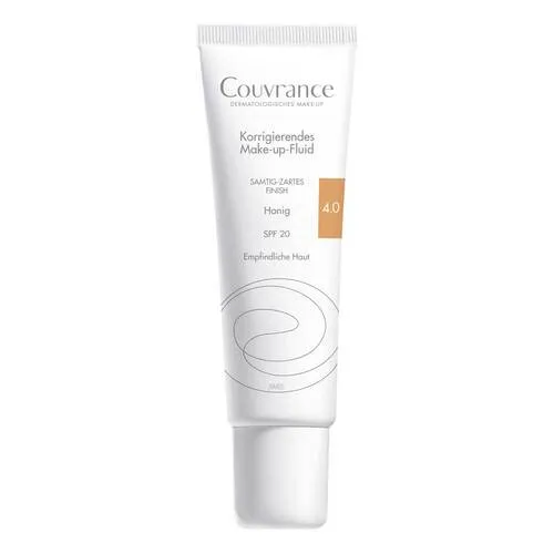 Avene Couvrance korrigierendes Make-up Fluid 04 Honig 30 ml - Make-up Fluid für optimale Deckkraft und hohe Verträglichkeit, kaschiert Hautunregelmäßigkeiten und betont die natürliche Schönheit.