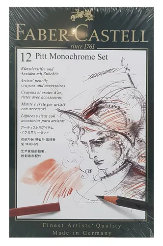 Faber Castell Pitt Monochrome-Set 112975 Neu und OVP