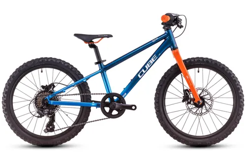 Cube Acid 200 Disc 2025 - Kinderfahrrad mit Scheibenbremsen - Kinderfahrrad Acid 200 Disc 2025, ausgestattet mit langlebigen Scheibenbremsen für besseres Ansprechverhalten und weniger Verschleiß, ideal für junge Abenteurer.