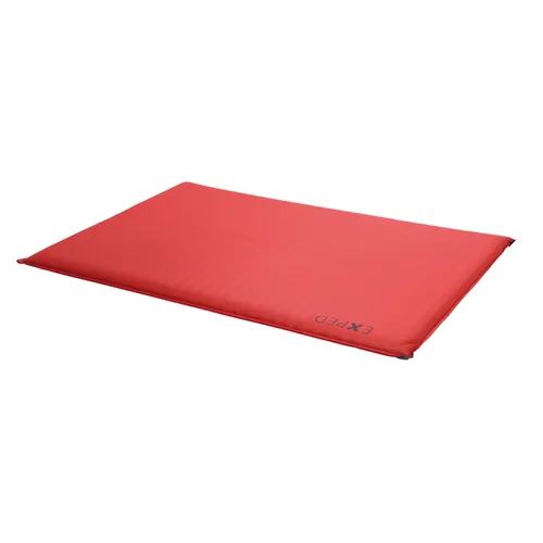 Exped SIM Comfort Duo 7.5 ruby red LW - Komfortable Schlafmatte - Isomatten für höchsten Schlafkomfort beim Campen oder im Wohnmobil. Mit 7,5 cm Dicke und R-Wert 7 bietet sie hervorragende Isolierung und ist umweltfreundlich dank recyceltem Material.