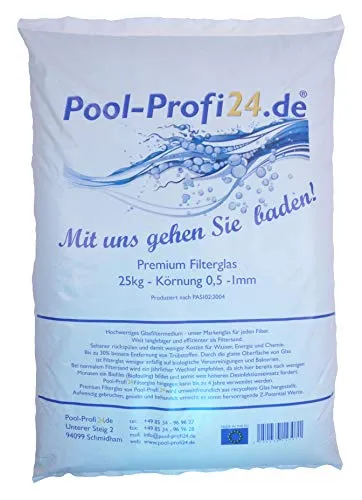 Pool-Profi24.de Filterglas Premium (grün)