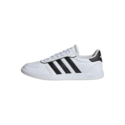 adidas Sportswear BREAKNET SLEEK Sneaker weiß 38 EU - Sneaker in Cloud White mit sportlichem Design, ideal für Laufen. Fällt klein aus - bitte eine Größe größer bestellen für optimalen Komfort.