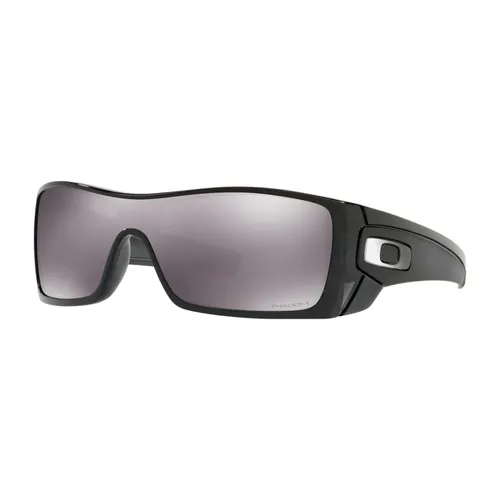Oakley Batwolf Black Ink / Prizm Black Sonnenbrille - Sportbrille mit auswechselbaren Icons, optimaler Passform für mittelgroße bis große Gesichtsformen und 100% UV-Schutz für klare Sicht und maximalen Tragekomfort.