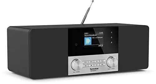 TechniSat DIGITRADIO 4 C - Stereo Digital-Radio mit Bluetooth, edles Holzgehäuse und hervorragendem Stereosound