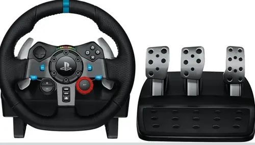 Logitech G29 Driving Force Racing Wheel mit Astro A10 Headset - Controller für Sony PlayStation 5, inklusive hochwertigem Rennlenkrad und Gaming-Headset für ein immersives Spielerlebnis.