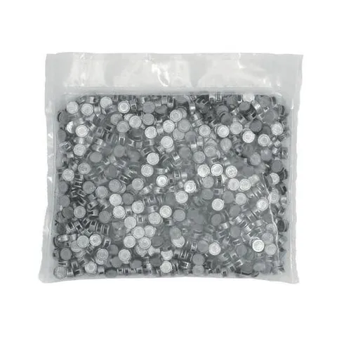 Kirschen Bleiplombe Ø 8 mm - Runde Plomben ohne Draht - Praktische Bleiplombe mit 8 mm Durchmesser, ideal für vielseitige Anwendungen im Haushalt. Lieferung in einer 1 kg Verpackungseinheit, ca. 850 Stück enthalten.