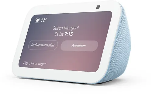 Amazon Echo Show 5 (3. Gen) - HD Smart Display mit Alexa, schnelle Installation und ideal für den Nachttisch