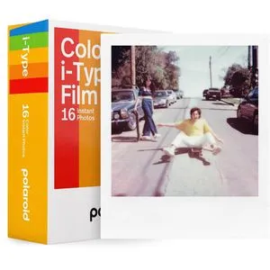 Polaroid Color Film für i-Type - 16 Sofortbilder für lebendige Erinnerungen, ideal für Polaroid Lab-Kameras