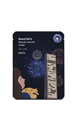  Seoul Girl's Beauty Secret straffende Tuchmaske für die Gesichtskonturen 20 g