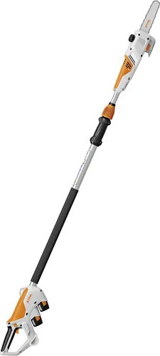 STIHL Akku-Hochentaster HTA 30 – 20 cm Schienenlänge, teleskopierbar - Der STIHL Akku-Hochentaster HTA 30 eignet sich optimal für die Pflege hoher Bäume. Mit einer teleskopierbaren Länge von 190 bis 280 cm und einer 20 cm Führungsschiene ermöglicht er präzise Schnitte in der Gartenpflege.