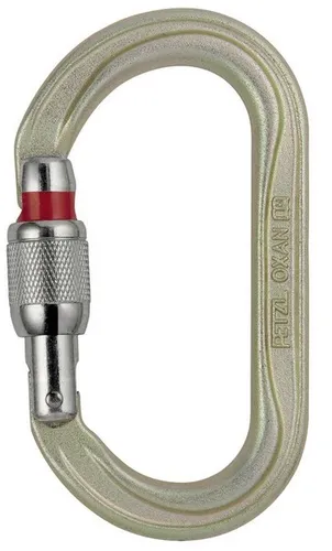 Petzl - Oxan Screw-Lock Karabiner Oval Stahlkarabiner